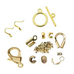 Gold Findings & Components
