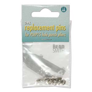 The Beadsmith Replacement T-Bar Pin, For 2-Hole Metal Punch, Makes